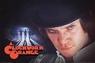 A Clockwork Orange movie poster.