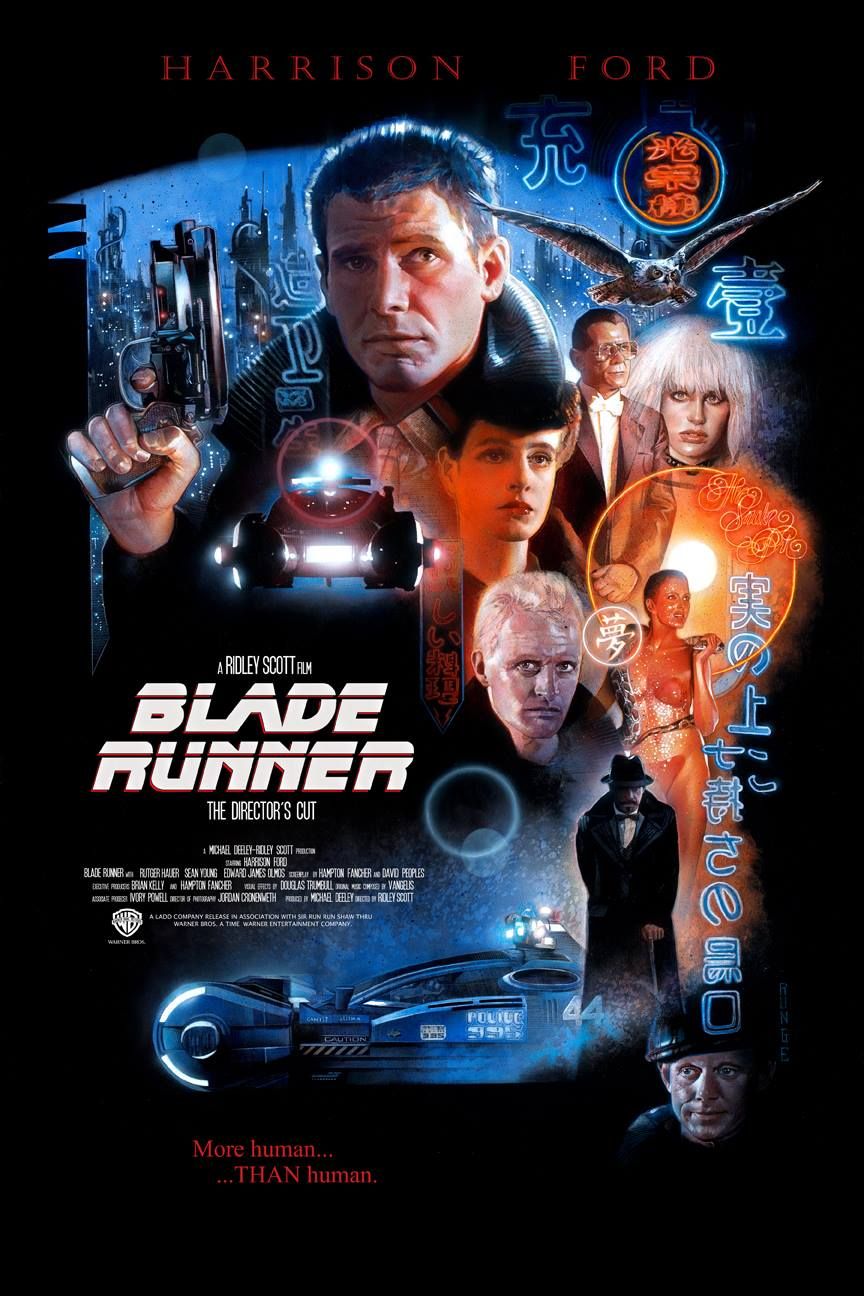 Blade Runner movie poster.