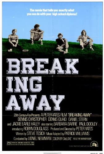 View expanded version of the Breaing Away movie poster.