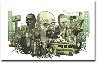 View enlarged Breaking Bad poster.