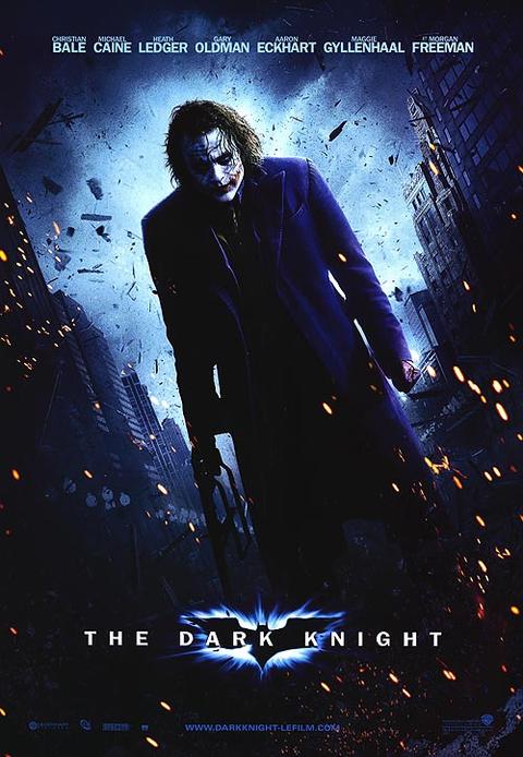 View an enlarged Dar Knight movie poster.