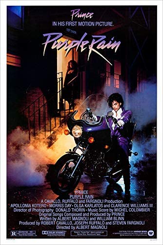 Purple Rain movie poster.