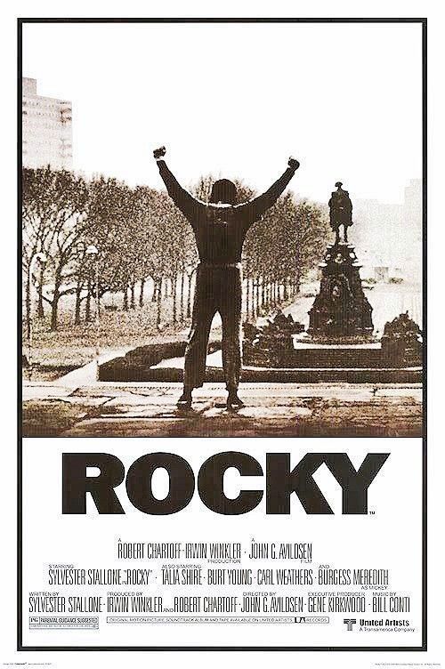 Rocky movie poster.