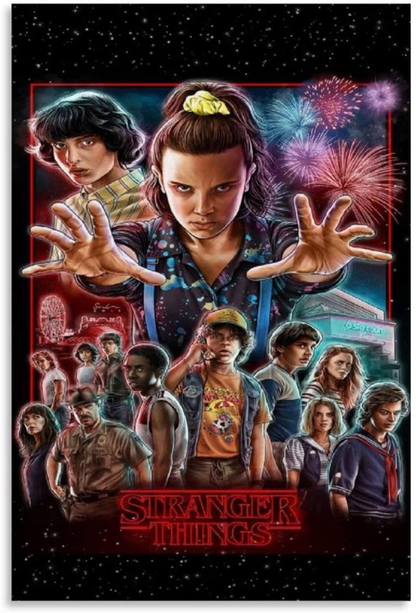 View enlarged Stranger Things poster.