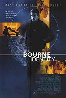 The Bourne Identity movie poster.