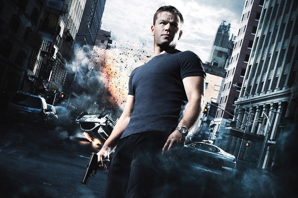 The Bourne Ultimatum movie poster.