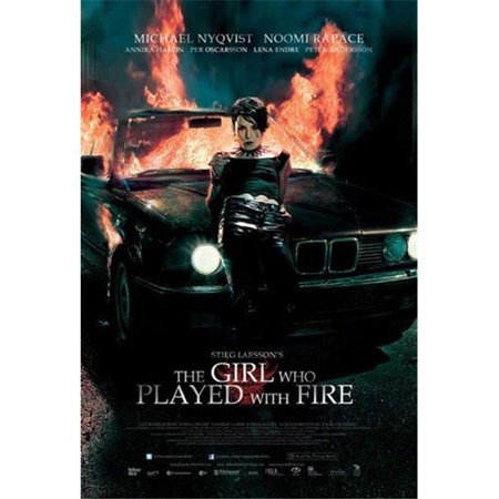 The Girl Who Played With Fire movie poster.