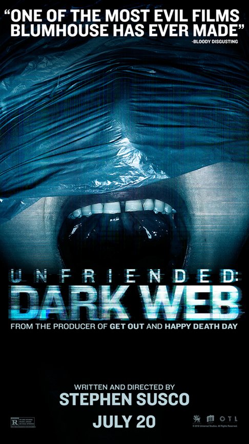 Unfriened: Dark Web movie poster.