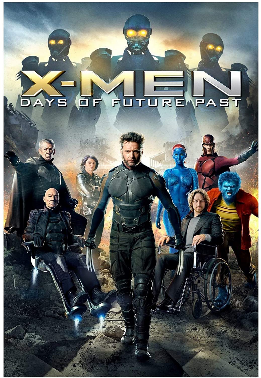 X-Men Days Of Future Past movie poster.